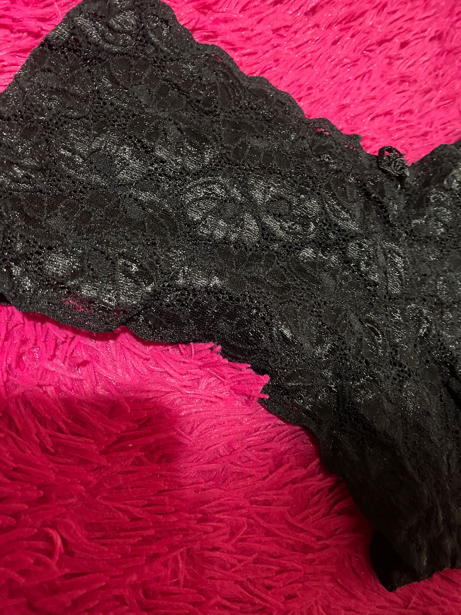 Culotte nera in pizzo - immagine 4